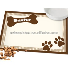 dog food placemats with printing image